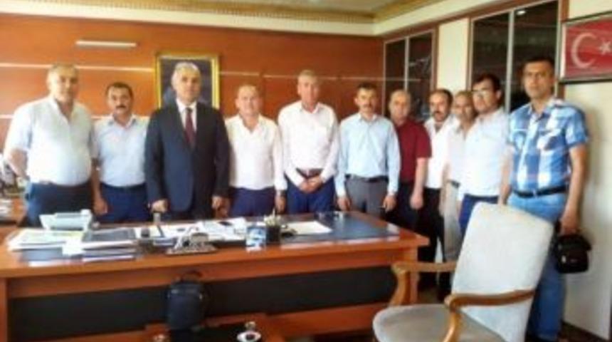 Hemşeri Derneklerinden Kaymakam Kılı&ccedil;&rsquo;a Destek Ziyareti