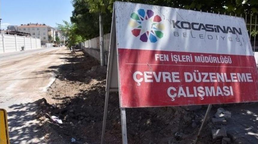 Kocasinan Belediyesi Mimarsinan Mahallesi&rsquo;ni Yeniliyor