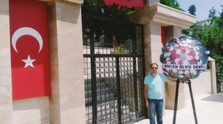 Ahlen &Uuml;lk&uuml; Ocakları Başkanı &Ccedil;akar&rsquo;dan Şehitliğe Ziyaret
