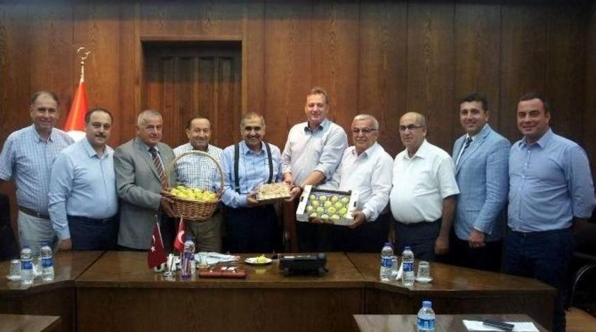 Aydın Ticaret Borsası&rsquo;ndan Vali Ko&ccedil;ak&rsquo;a Ziyaret
