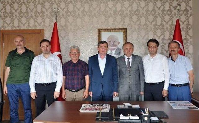 Başkan Revi’den Chp, Mhp Ve Sp İl Başkanlarına ‘demokrasi Ve Şehitler’ Mitingine Davet