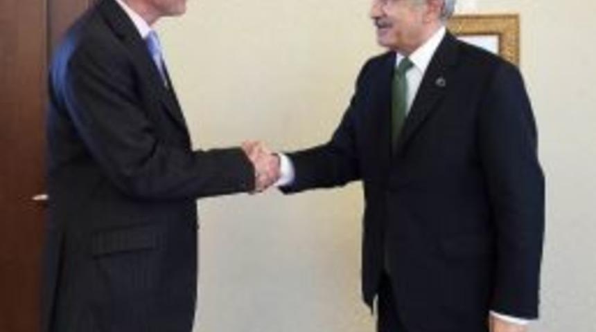 Kılı&ccedil;daroğlu, İngiltere B&uuml;y&uuml;kel&ccedil;isi Moore&rsquo;u Kabul Etti