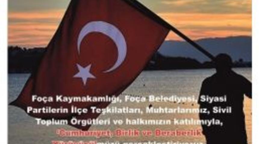 Fo&ccedil;a&rsquo;da Darbe Girişimine Karşı Y&uuml;r&uuml;y&uuml;ş Yapılacak