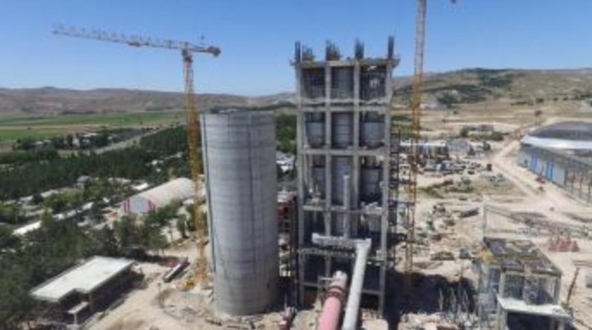 150 Milyonluk &Ccedil;imento Fabrikası Nisan&rsquo;da A&ccedil;ılıyor