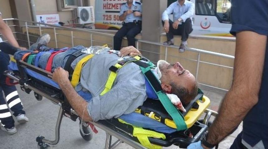 Kahta İl&ccedil;esinde Trafik Kazası: 1 Yaralı