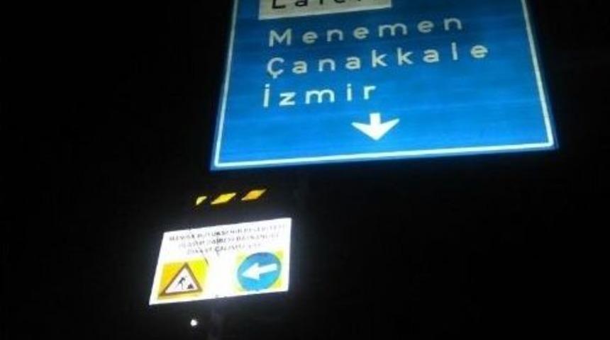 Trafik Y&ouml;n Levhaları 12 Yıl Sonra Yenilendi