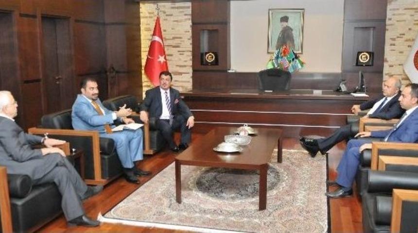 Irak Gaziantep Başkonsolosu&rsquo;ndan Gso&rsquo;ya Ziyaret