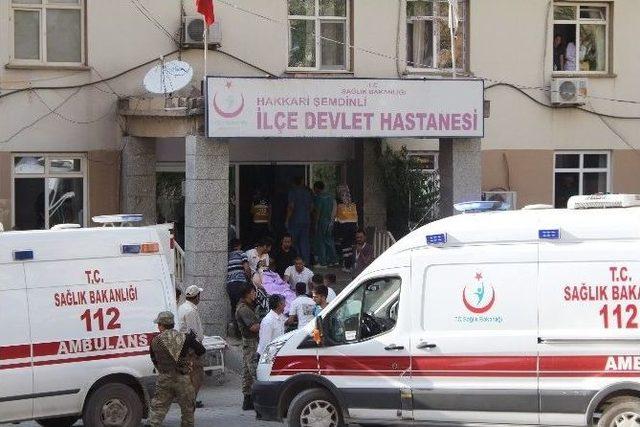 Şemdinli’deki Saldırıda Yaralanan Askerler Tedavi Altına Alındı