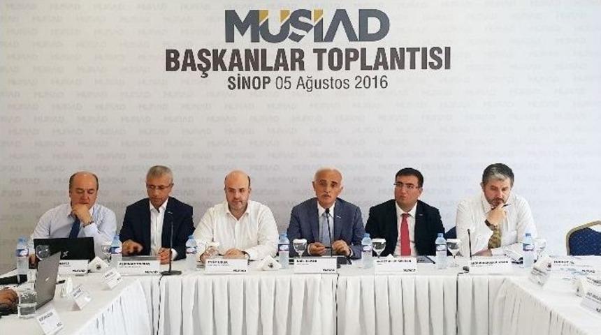 M&uuml;siad Başkanlar Toplantısı Sinop&rsquo;ta Yapıldı