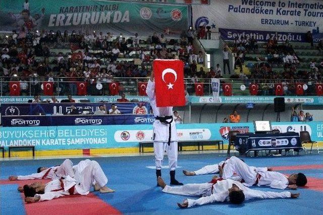 13. Uluslararası Palandöken Karate Turnuvası Açılış Töreni Yapıldı