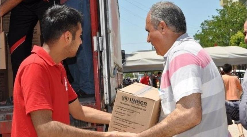 Kızılay&rsquo;dan Suriyelilere Hijyen Paketi