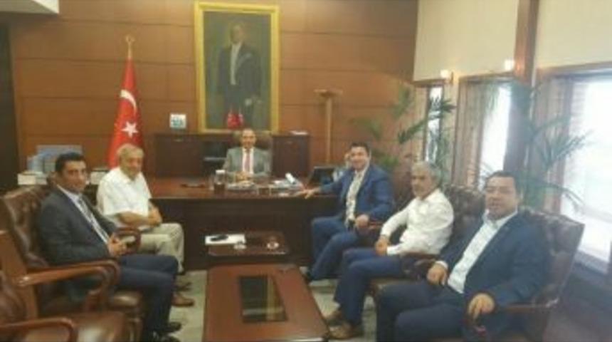 Ak Partililer, Vali Ali Kaban’ı Ziyaret Etti