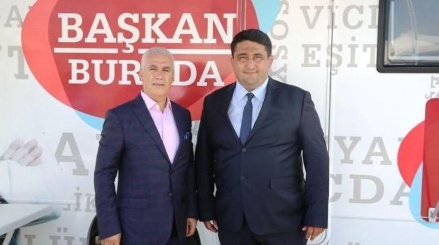 Bozbey Karavanda Vatandaşların Şikayetlerini Dinledi.