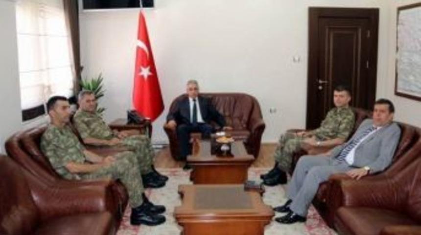 Tuğgeneral Tokel&rsquo;den Vali Toprak&rsquo;a Ziyaret