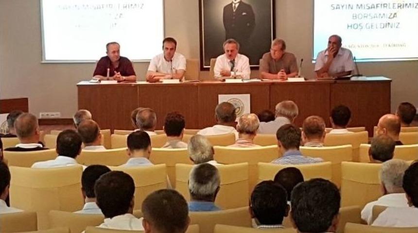 Bakan &Ccedil;elik&rsquo;in Ziyareti &Ouml;ncesi &rsquo;ortak Akıl&rsquo; Toplantısı D&uuml;zenlendi