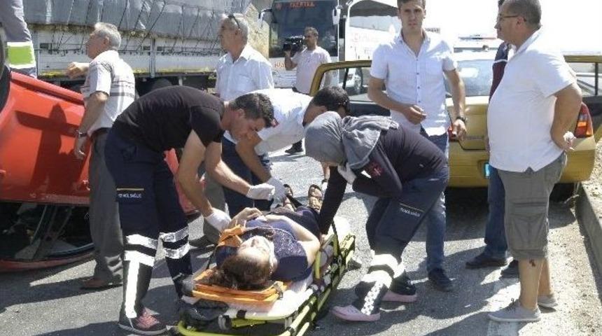 Tekirdağ’da Kaza: 4 Yaralı