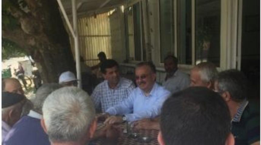 Edirne Valisi &Ouml;zdemir Kahvehanede Vatandaşları Dinledi