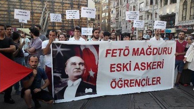 Tsk’dan Atılan Fetö Mağduru Öğrencilerden Yürüyüş