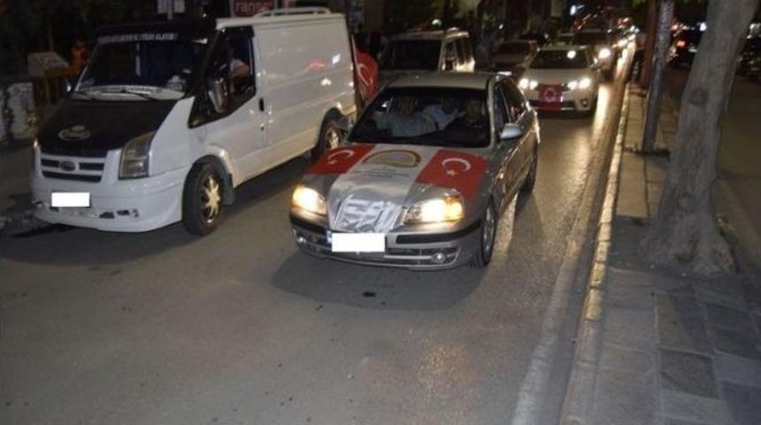 Gıda, Tarım Ve Hayvancılık İl M&uuml;d&uuml;rl&uuml;ğ&uuml;&rsquo;nden Darbeye Konvoylu Protesto