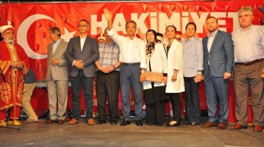 Gebze&rsquo;de Demokrasi N&ouml;beti 23&rsquo;&uuml;nc&uuml; G&uuml;n&uuml;nde Y&uuml;r&uuml;y&uuml;şle Sona Erdi