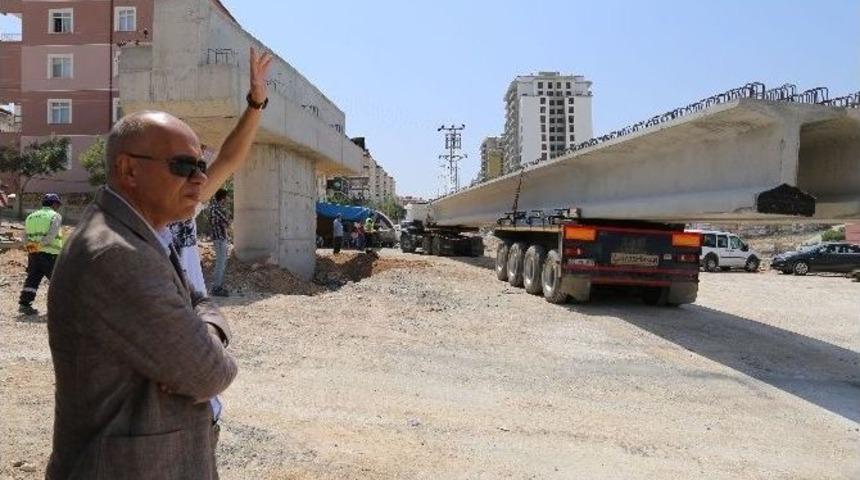 Başkan &Ccedil;alışkan, K&ouml;pr&uuml; &Ccedil;alışmalarını İnceledi