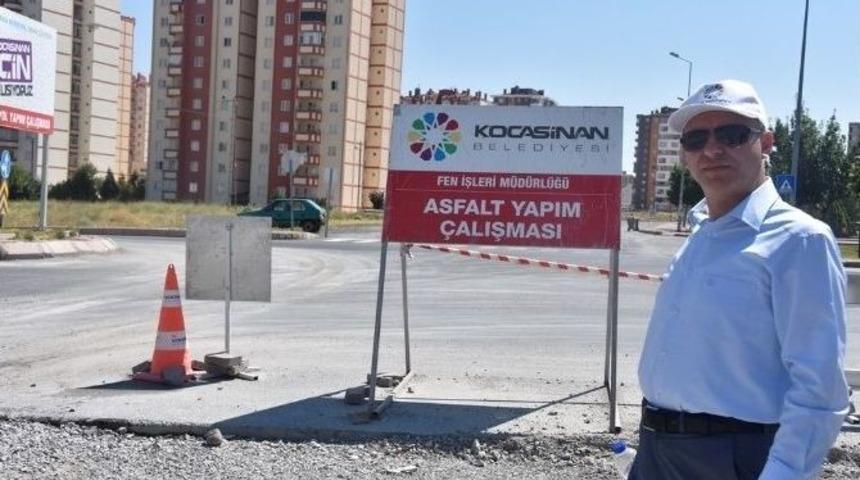 Kocasinan’da Alternatif Yollar Hizmete Giriyor