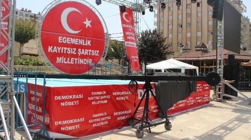 Diyarbakır&rsquo;da Miting Hazırlığı