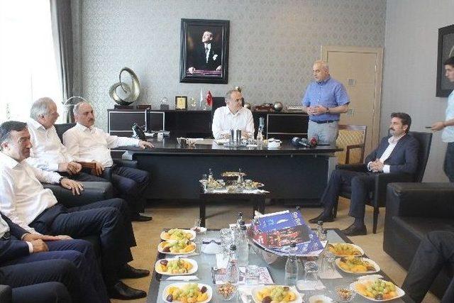 Bakan Faruk Özlü’den Satso’ya Ziyaret