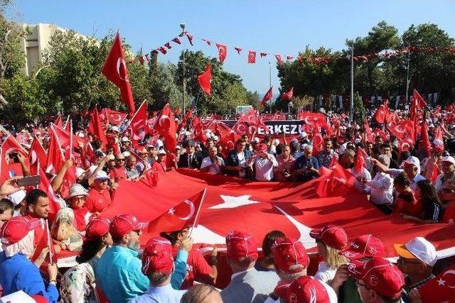 Tekirdağ’da Dev Miting Başladı