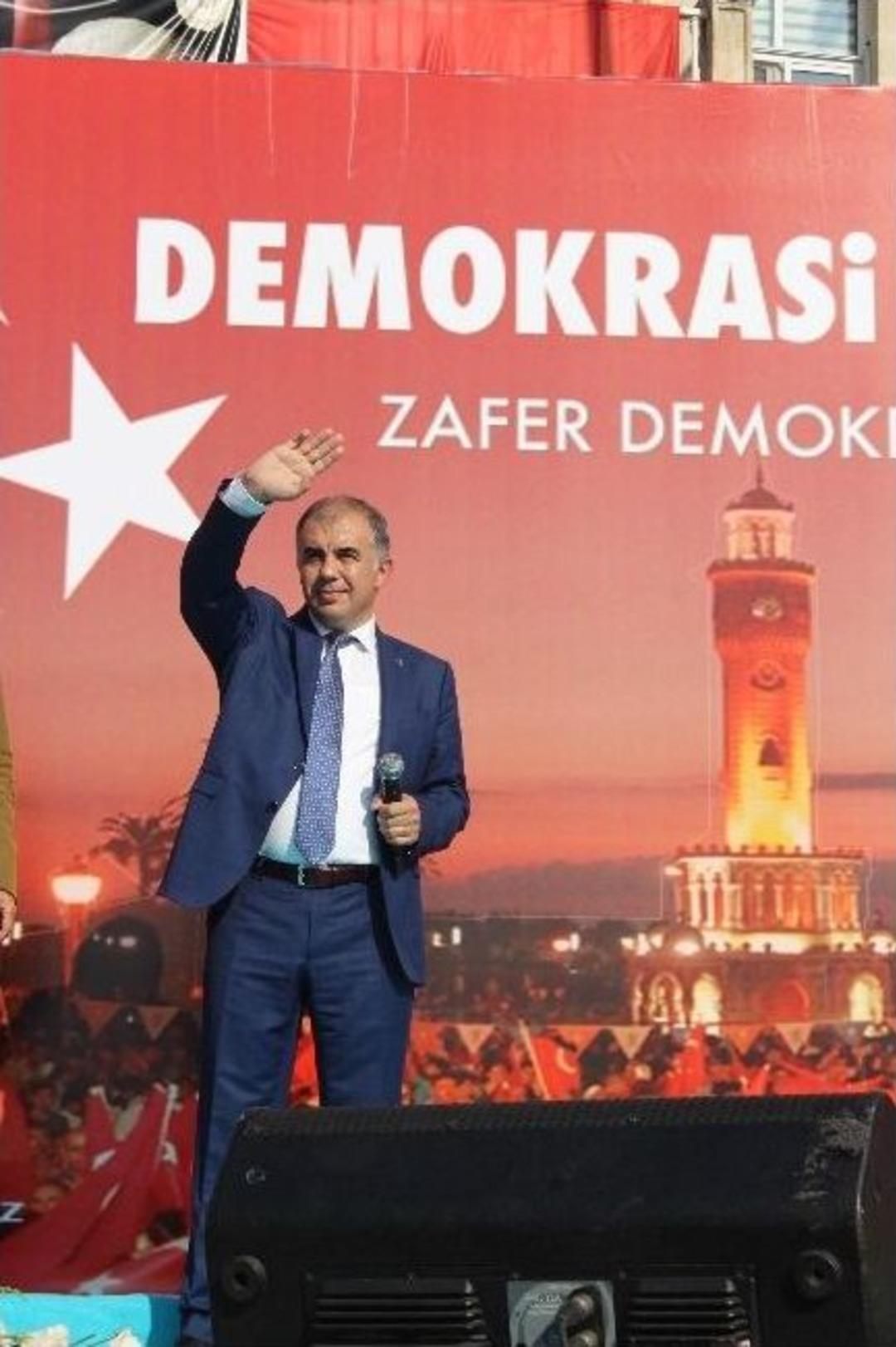 İzmir&rsquo;in Son Demokrasi N&ouml;betinde Birlik Beraberlik R&uuml;zgarı