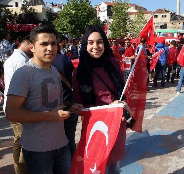 Bolu’da Binler Demokrasi Ve Şehitler Mitingi’nde Büyük Coşku Yaşadı