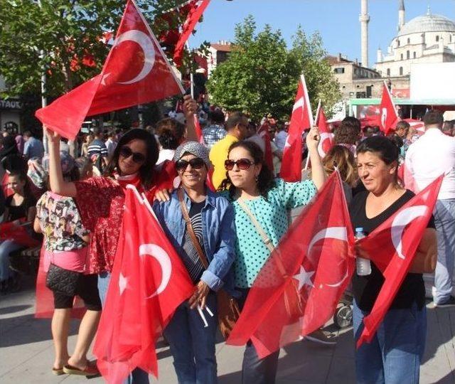 Bolu’da Binler Demokrasi Ve Şehitler Mitingi’nde Büyük Coşku Yaşadı