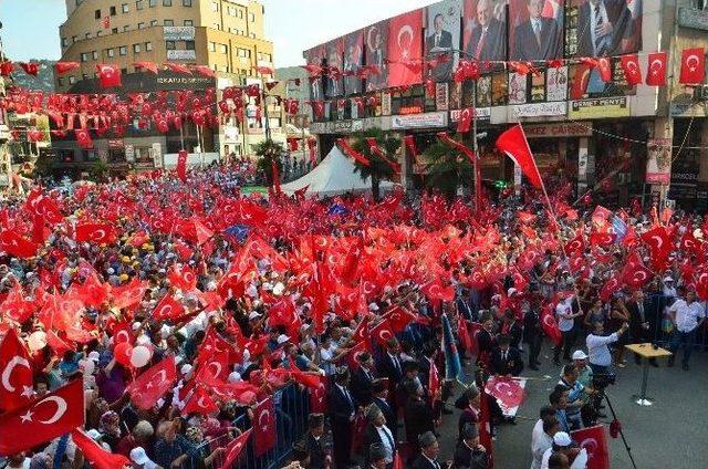 Zonguldak’ta “demokrasi Ve Şehitler” Mitingi