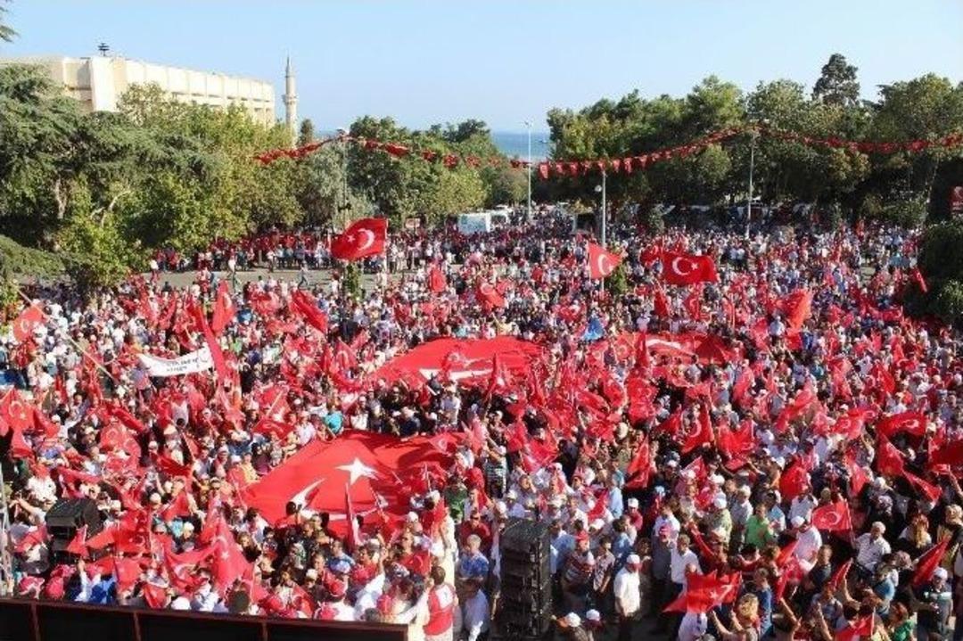 Tekirdağ&rsquo;da Dev Miting Devam Ediyor