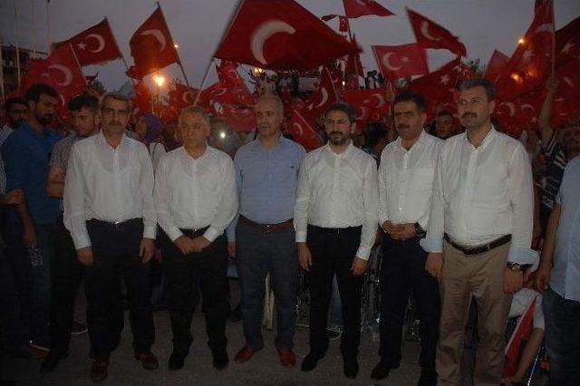 Adıyaman Demokrasi Ve Şehitler Mitingini Taçlandırıyor