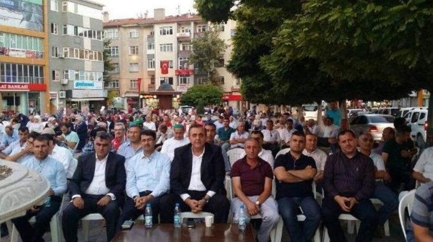 Polatlılılar “demokrasi Ve Şehitler Mitingi”ni Canlı Takip Etti