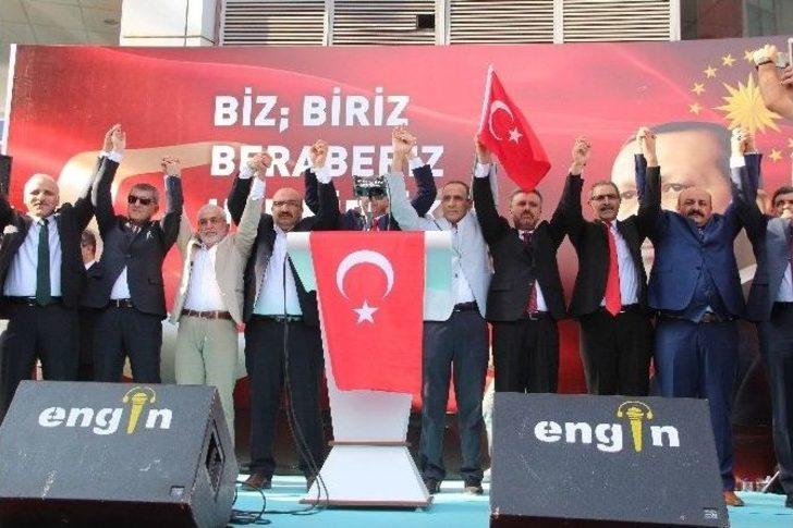 Elazığ’da ’demokrasi Ve Şehitler Mitingi’ Yapıldı G3