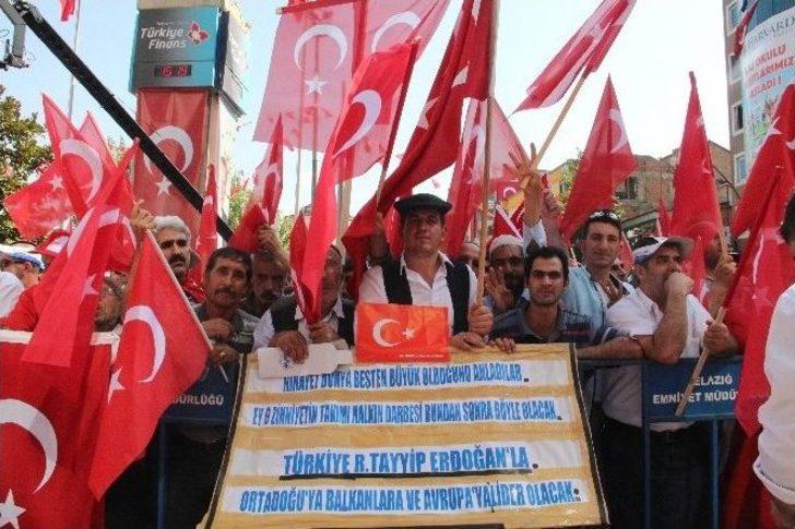 Elazığ’da ’demokrasi Ve Şehitler Mitingi’ Yapıldı G5