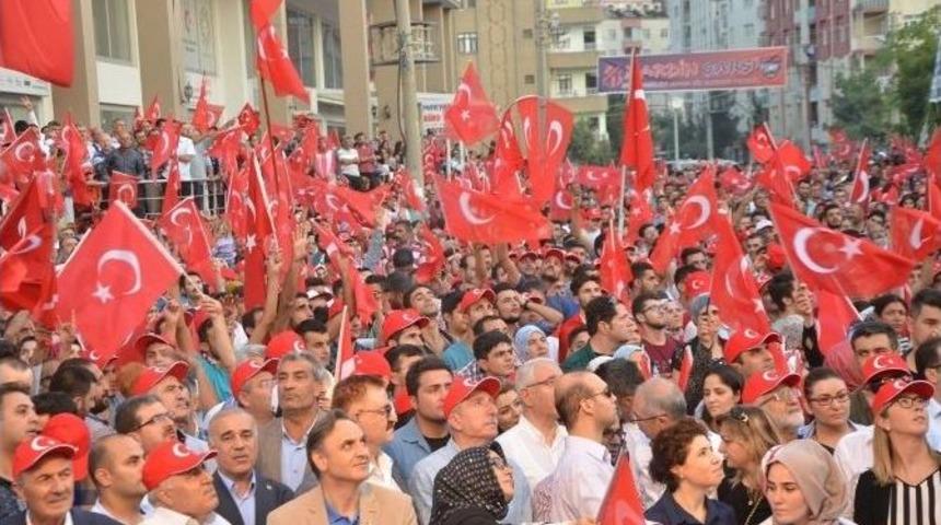 Mardin&rsquo;de Coşkulu Miting