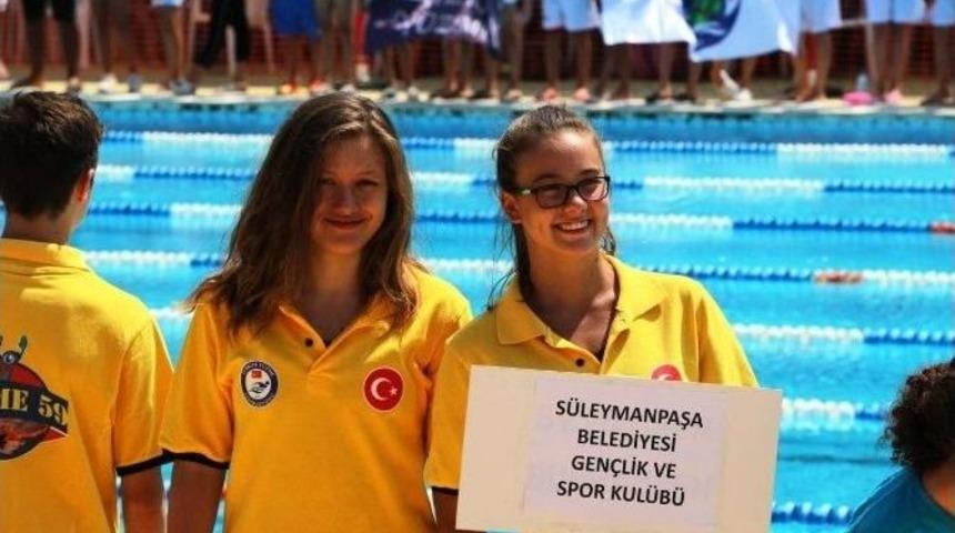 S&uuml;leymanpaşa Belediye Gen&ccedil;lik Ve Spor Kul&uuml;b&uuml; Şampiyonadan 2 Madalya İle D&ouml;nd&uuml;