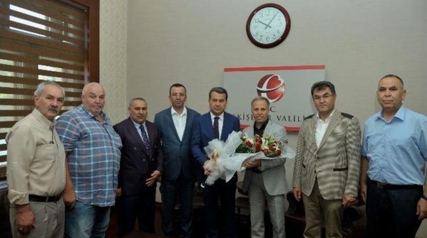 &Ccedil;iftelerliler&rsquo;den Vali Azmi &Ccedil;elik&rsquo;e Ziyaret