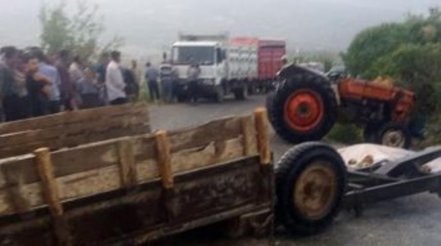 Mersin&rsquo;de Trakt&ouml;r Kazası: 1 &Ouml;l&uuml;