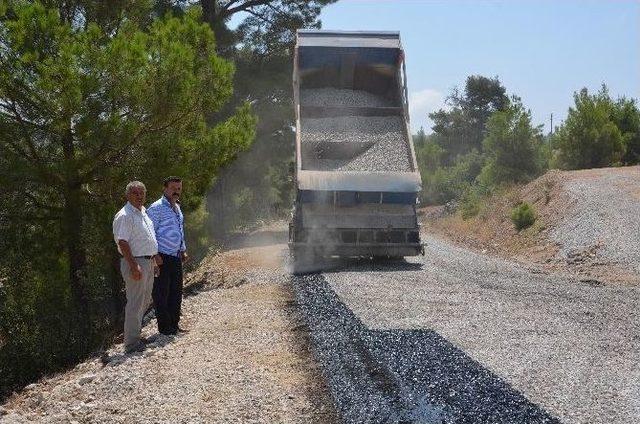 Büyükşehir Belediyesi Bayırkozağacı’nın Yol Çilesini Bitirdi