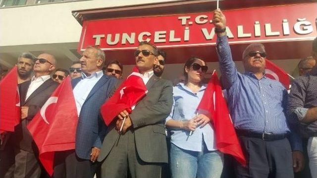 Milletvekili Şahin Tunceli&rsquo;de Demokrasi Mitingi&rsquo;ne Katıldı 1