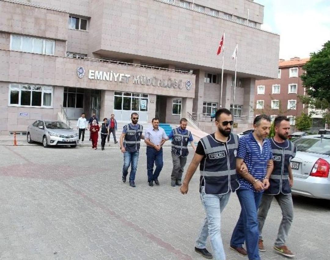 Kayseri Şeker&rsquo;de Fet&ouml;&rsquo;den G&ouml;zaltına Alınan 6 Kişi Adliyeye Sevk Edildi