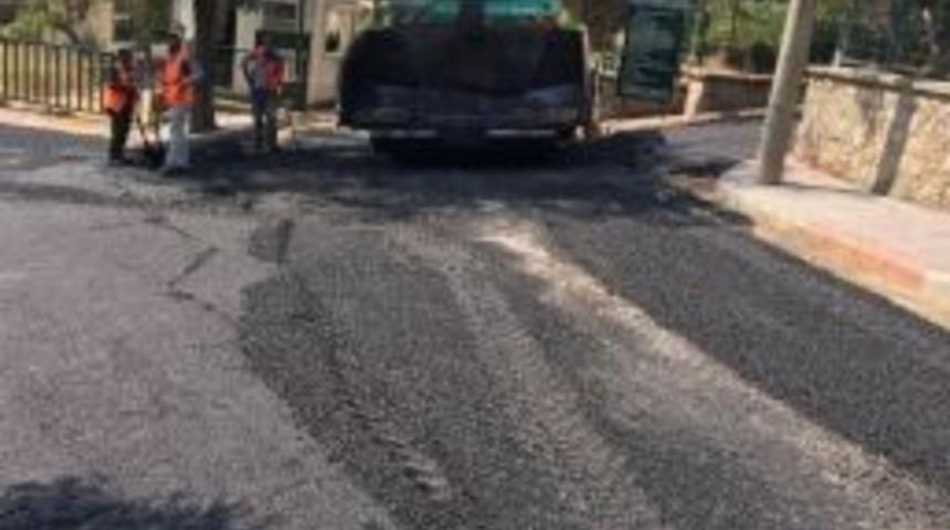 K&ouml;rfez Yollarında Onarım S&uuml;r&uuml;yor