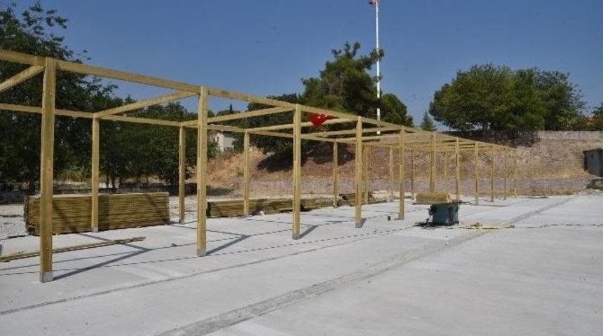 &Uuml;&ccedil;pınar&rsquo;a Da Sosyal Tesis Yapılıyor