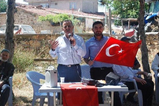 Sarayören Mahallesinde 15 Temmuz Şehitleri İçin Mevlit Okutuldu