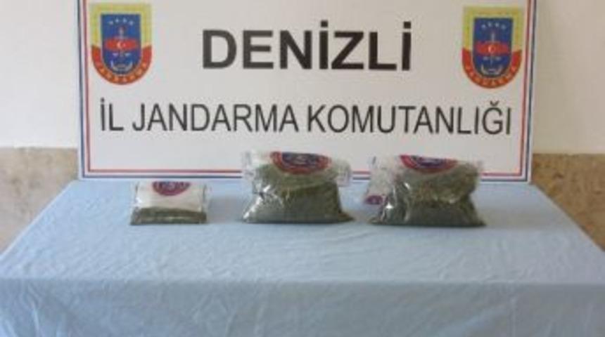 Denizli&rsquo;de Uyuşturucu Operasyonu: 8 G&ouml;zaltı