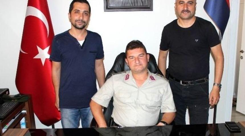 Salihli İl&ccedil;e Jandarma Komutanı Alşen G&ouml;reve Başladı